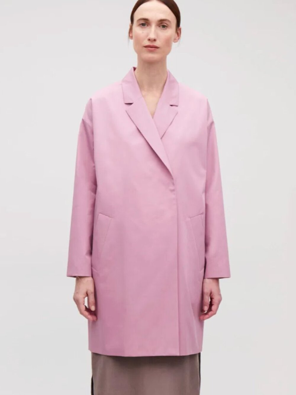 COS - Oversized Blazer Style Coat - Pink - Size M